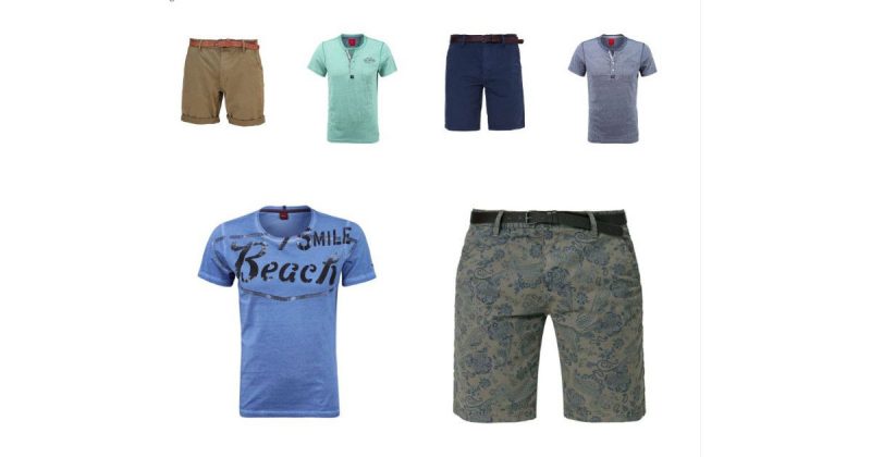 Männersachen - Coole Shirts mit lässigen Bermudas 1