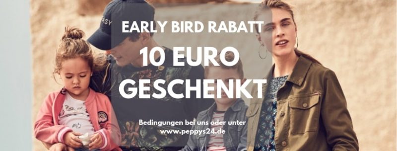 Early Bird - 10 Euro geschenkt