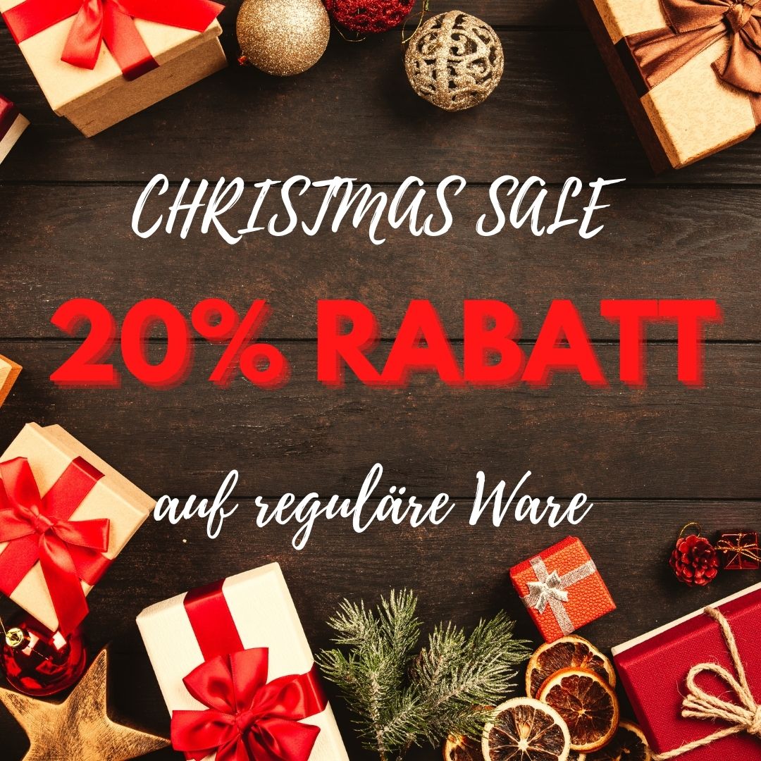 20% Rabatt im Christmas Sale