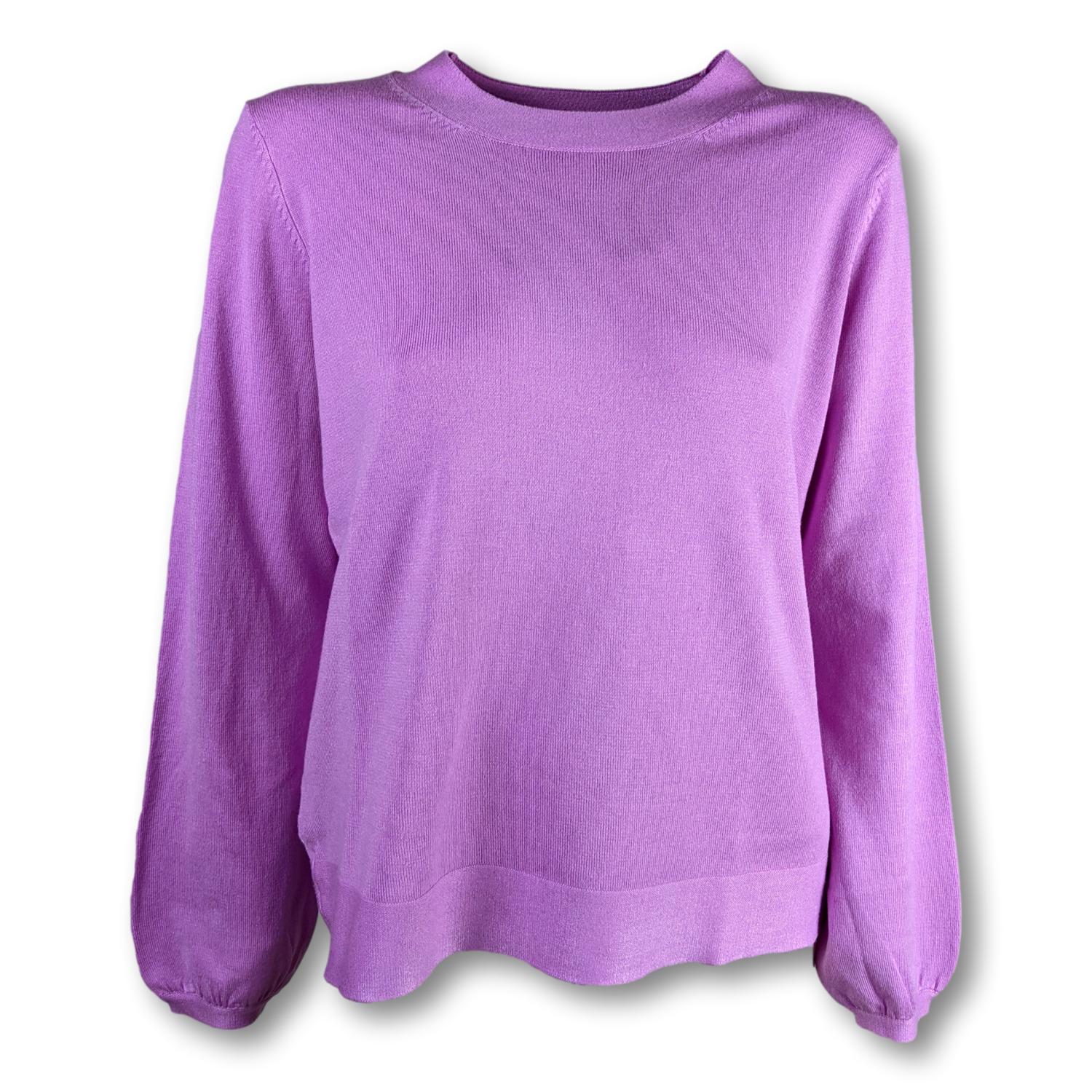 Softer Feinstrick Pullover in Uni Farben
