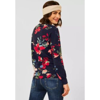 Sweatshirt mit Blumen Print von CECIL