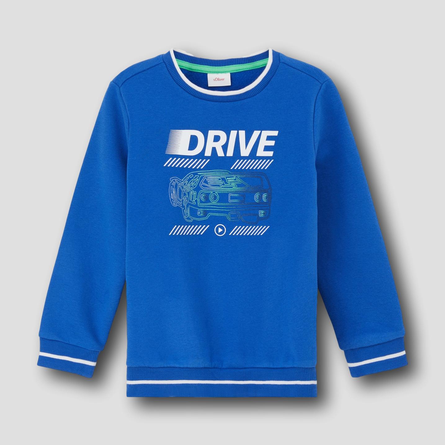 Kinder Sweatshirt mit Auto-Print - Peppys