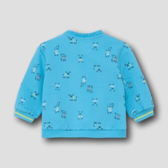 Baby Sweatshirt mit Allover-Print