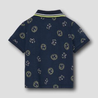 Kids Polo-Shirt mit Allover Print