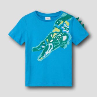 Kids-T-Shirt mit Front- und Ärmelprint 6