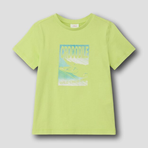 Kinder T-Shirt mit Krokodil Print