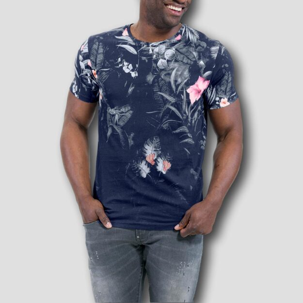 KEY LARGO T-Shirt Amazonas mit Flower Print