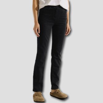 Schwarze Straight Fit Jeans Toronto