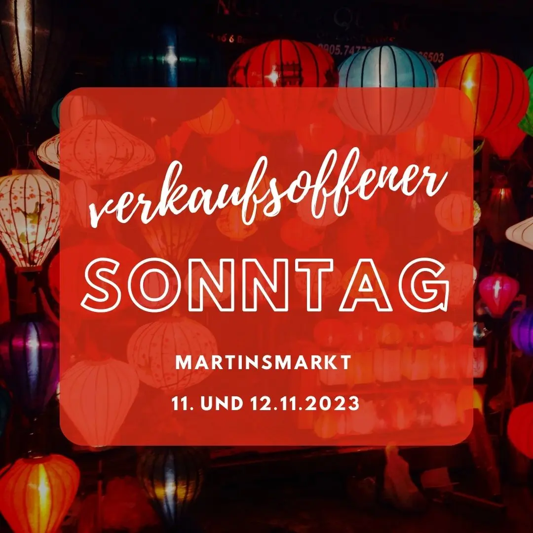 Verkaufsoffener Sonntag - Martinsmarkt in Schlebusch