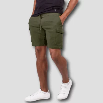 Cargo-Shorts aus weichem Jersey