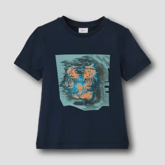 T-Shirt mit Tiger Print