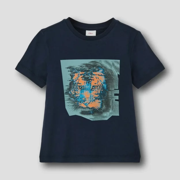 T-Shirt mit Tiger Print