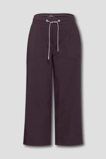 Leichte Culotte Hose mit Gummibund 14 Leichte Culotte Hose mit Gummibund