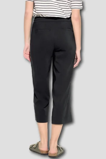 Leichte Culotte Hose mit Gummibund 11 Leichte Culotte Hose mit Gummibund