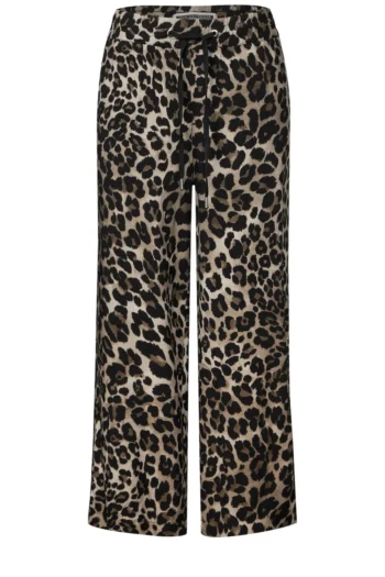 Gemusterte Wide Leg Hose 22 Gemusterte Wide Leg Hose