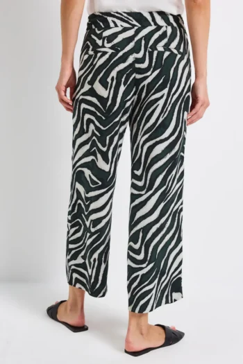 Gemusterte Wide Leg Hose 24 Gemusterte Wide Leg Hose – Bild 9