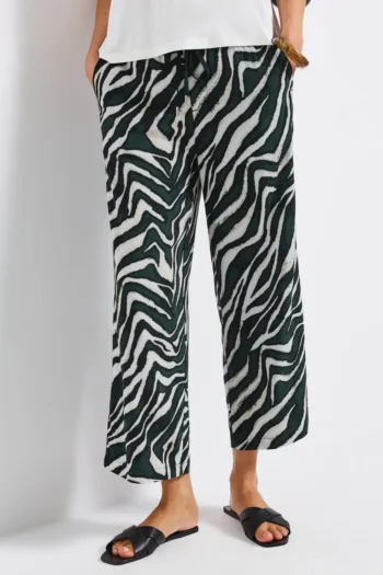 Gemusterte Wide Leg Hose 27 Gemusterte Wide Leg Hose – Bild 12