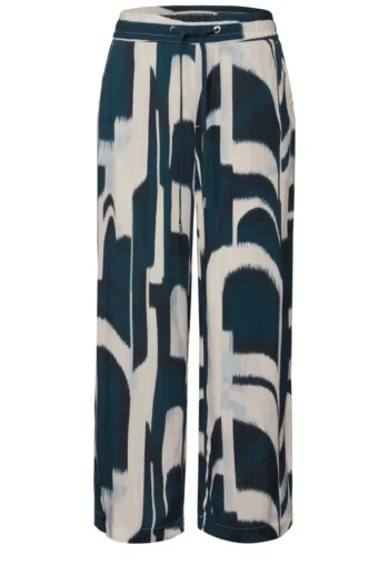 Gemusterte Wide Leg Hose 31 Gemusterte Wide Leg Hose