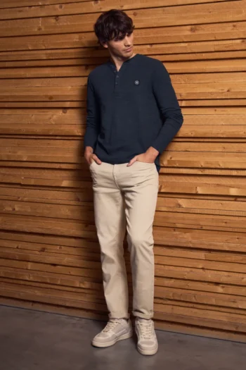Softes Slub Henleyshirt 36 Softes Slub Henleyshirt – Bild 7