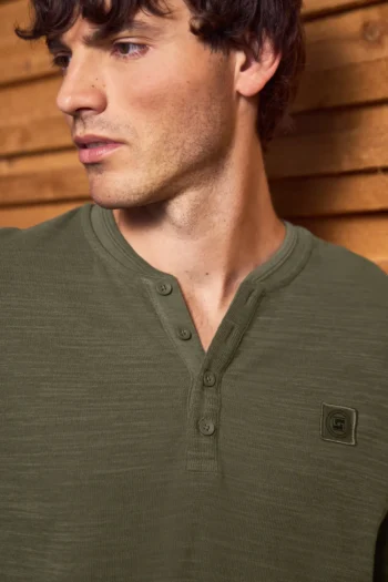 Softes Slub Henleyshirt 44 Softes Slub Henleyshirt – Bild 15