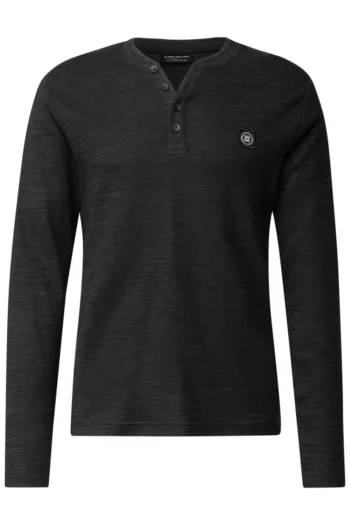 Softes Slub Henleyshirt 38 Softes Slub Henleyshirt