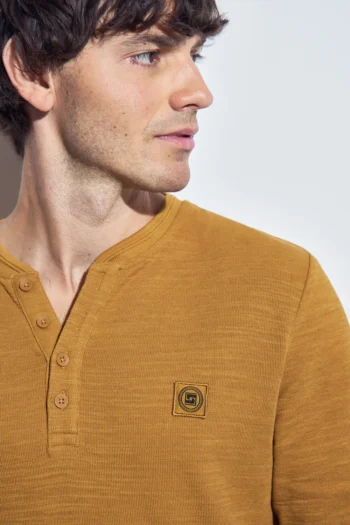 Softes Slub Henleyshirt 53 Softes Slub Henleyshirt – Bild 24
