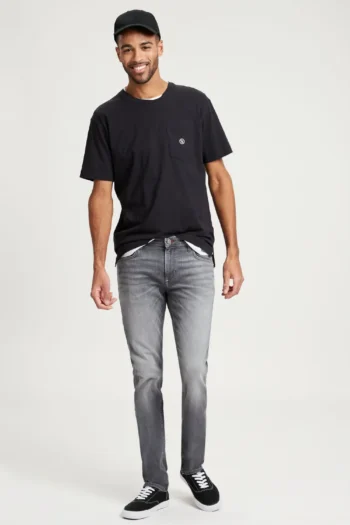 Grey Denim Style Damien von Cross Jeans 7 Grey Denim Style Damien von Cross Jeans