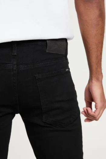 Straight Leg Jeans in Black Denim 10 Straight Leg Jeans in Black Denim