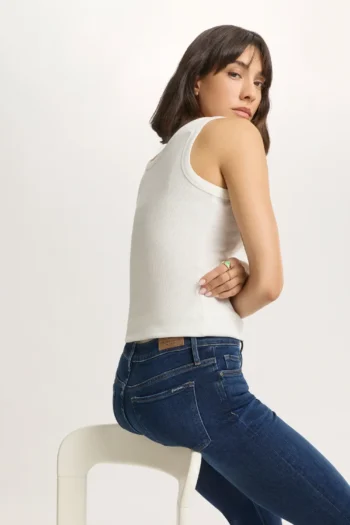 Flare Cut Jeans Faye von Cross 9 Flare Cut Jeans Faye von Cross