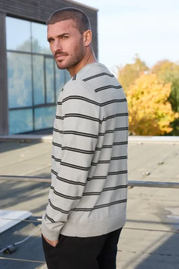 Gestreifter Basic Pullover 13 Gestreifter Basic Pullover – Bild 4