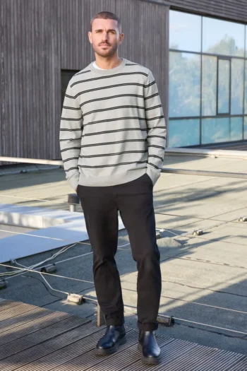Gestreifter Basic Pullover 15 Gestreifter Basic Pullover – Bild 6