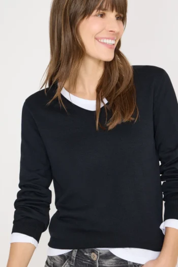 Basic Pullover mit V-Neck 28 Basic Pullover mit V-Neck – Bild 4