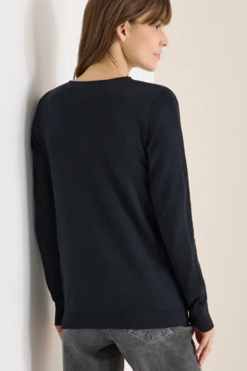 Basic Pullover mit V-Neck 29 Basic Pullover mit V-Neck – Bild 5