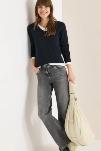 Basic Pullover mit V-Neck 30 Basic Pullover mit V-Neck – Bild 6