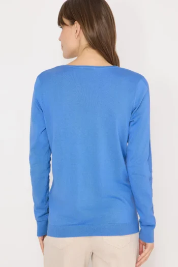 Basic Pullover mit V-Neck 36 Basic Pullover mit V-Neck – Bild 12