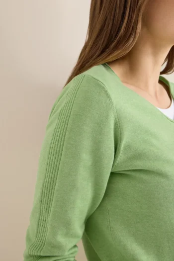 Basic Pullover mit V-Neck 44 Basic Pullover mit V-Neck – Bild 20