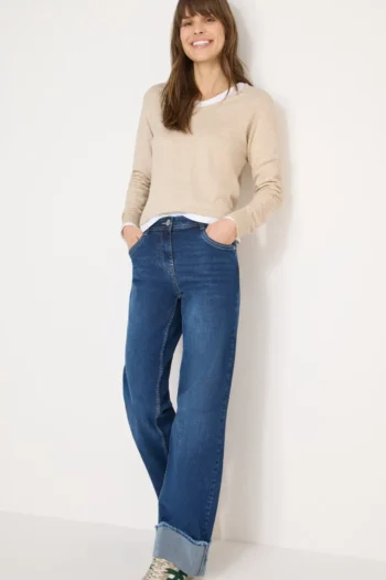 Basic Pullover mit V-Neck 49 Basic Pullover mit V-Neck – Bild 25
