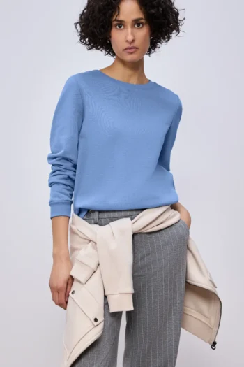 Basic Sweatshirt von Street One 27 Basic Sweatshirt von Street One – Bild 4