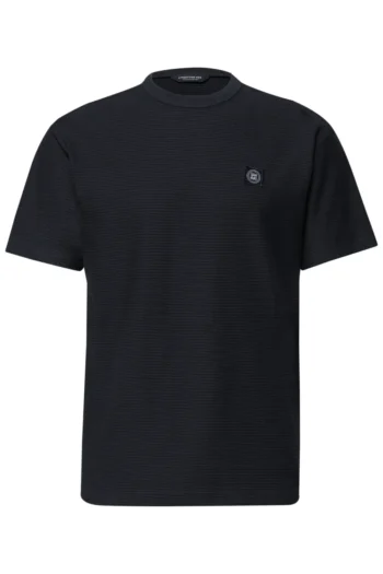T-Shirt mit Rundhals und feinen Streifen 19 T-Shirt mit Rundhals und feinen Streifen – Bild 10