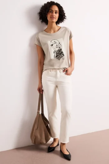 Dropped Shoulder Shirt mit Print 30 Dropped Shoulder Shirt mit Print – Bild 15