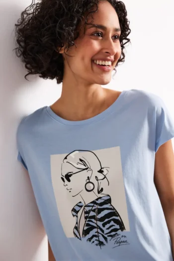 Dropped Shoulder Shirt mit Print 27 Dropped Shoulder Shirt mit Print – Bild 12