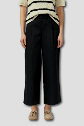 Wide-Leg-Culotte aus Twill 12 Hose