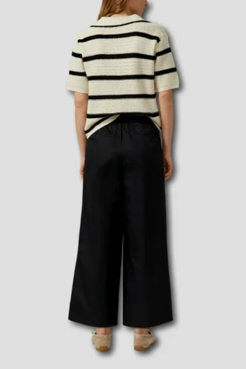 Wide-Leg-Culotte aus Twill 11 Wide-Leg-Culotte aus Twill – Bild 4