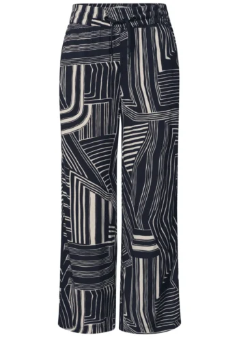7/8 High Waist Culotte mit Muster 9 7/8 High Waist Culotte mit Muster – Bild 5