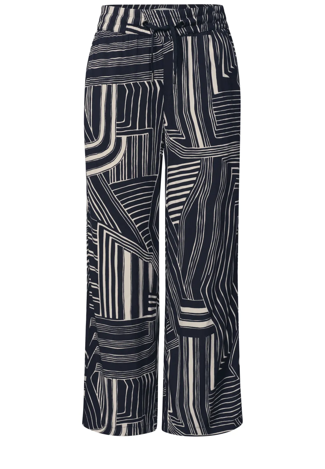 7/8 High Waist Culotte mit Muster 5 7/8 High Waist Culotte mit Muster – Bild 5