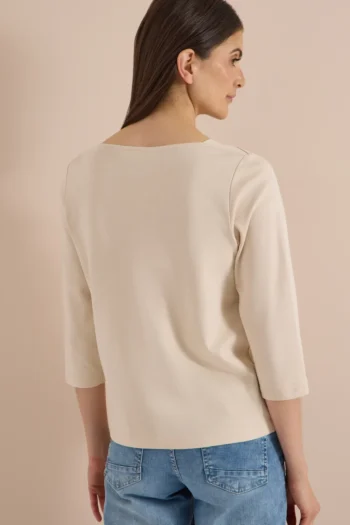 Basic Shirt mit U-Boot-Ausschnitt 24 Basic Shirt mit U-Boot-Ausschnitt – Bild 5