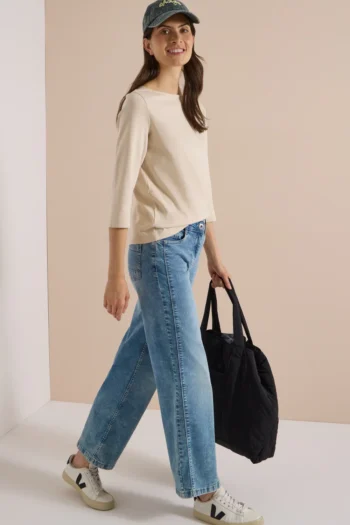 Basic Shirt mit U-Boot-Ausschnitt 25 Basic Shirt mit U-Boot-Ausschnitt – Bild 6