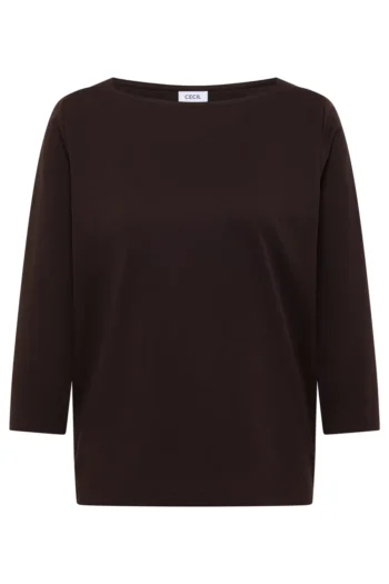 Basic Shirt mit U-Boot-Ausschnitt 36 Basic Shirt mit U-Boot-Ausschnitt – Bild 17