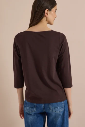 Basic Shirt mit U-Boot-Ausschnitt 33 Basic Shirt mit U-Boot-Ausschnitt – Bild 14