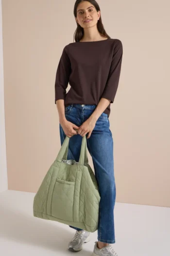 Basic Shirt mit U-Boot-Ausschnitt 34 Basic Shirt mit U-Boot-Ausschnitt – Bild 15